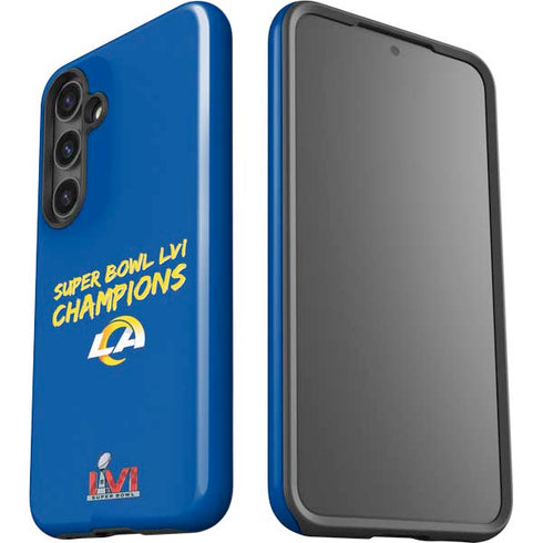 NFL Super Bowl LVI Champions Rams Galaxy S25 Impact Case